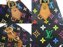 画像をギャラリービューアに読み込む, 極美品 LOUISVUITTON ルイヴィトン オードラ ハンドバッグ M40048 ブラック マルチカラー ゴールド金具 中古 4c074419