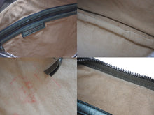 画像をギャラリービューアに読み込む, BOTTEGA VENETA ボッテガヴェネタ ホーボー イントレチャート ワンショルダーバッグ 115653 メタリックゴールド 美品 中古 4c076250