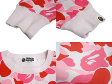 画像をギャラリービューアに読み込む, 極美品 A BATHING APE アベイシングエイプ ABC Camo Crewneck Sweat ABC カモ柄 クルーネック スウェット 中古 4c074019