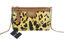 画像をギャラリービューアに読み込む, 新品同様 DOLCE &amp; GABBANA ドルチェアンドガッバーナ チェーンショルダーバッグ アクセサリーポーチ レオパード柄 BB4506A49321 中古 4b000017