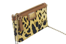 画像をギャラリービューアに読み込む, 新品同様 DOLCE &amp; GABBANA ドルチェアンドガッバーナ チェーンショルダーバッグ アクセサリーポーチ レオパード柄 BB4506A49321 中古 4b000017