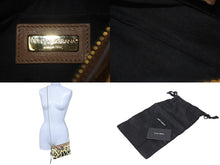 画像をギャラリービューアに読み込む, 新品同様 DOLCE &amp; GABBANA ドルチェアンドガッバーナ チェーンショルダーバッグ アクセサリーポーチ レオパード柄 BB4506A49321 中古 4b000017