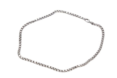 極美品 TIFFANY&Co. ティファニー ベネチアン ネックレス 重量35.5g 全長46cm AG925刻印 中古 4b000037