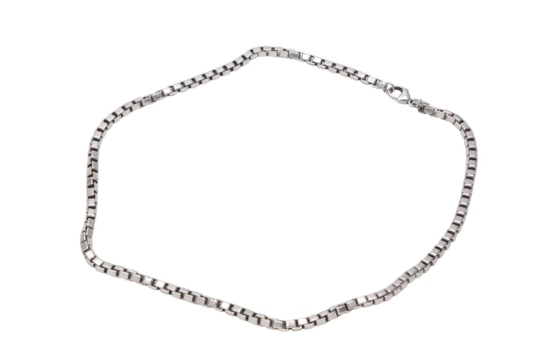 極美品 TIFFANY&Co. ティファニー ベネチアン ネックレス 重量35.5g 全長46cm AG925刻印 中古 4b000037
