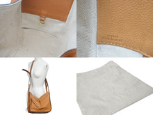 画像をギャラリービューアに読み込む, LOEWE ロエベ ハンモックバッグ スモール ２WAY ハンドバッグ ブラウン ソフトグレインカーフ 0691910 ショルダーバッグ 美品 中古 4b000091