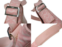 画像をギャラリービューアに読み込む, GOYARD ゴヤール GRAND BLEU MM グランブルーMM ショルダーバッグ ARN020077 ピンク レザー PVC 美品 中古 4b000094