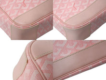 画像をギャラリービューアに読み込む, GOYARD ゴヤール GRAND BLEU MM グランブルーMM ショルダーバッグ ARN020077 ピンク レザー PVC 美品 中古 4b000094