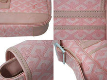 画像をギャラリービューアに読み込む, GOYARD ゴヤール GRAND BLEU MM グランブルーMM ショルダーバッグ ARN020077 ピンク レザー PVC 美品 中古 4b000094