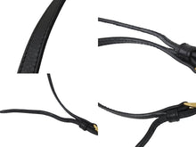 画像をギャラリービューアに読み込む, PRADA プラダ 2WAYバッグ ショルダーバッグ ハンドバッグ トライアングルロゴ ナイロン レザー ブラック ゴールド金具 美品 中古 4b000098