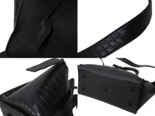 画像をギャラリービューアに読み込む, 極美品 YVES SAINT LAURENT イブサンローラン ベビー ダウンタウンカバス 2WAYバッグ 436834 レザー ブラック 中古 4b000119