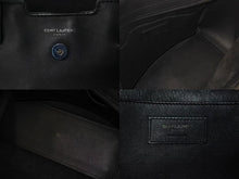 画像をギャラリービューアに読み込む, 極美品 YVES SAINT LAURENT イブサンローラン ベビー ダウンタウンカバス 2WAYバッグ 436834 レザー ブラック 中古 4b000119