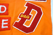 画像をギャラリービューアに読み込む, DOLCE&amp;GABBANA ドルチェアンドガッバーナ リンガーＴシャツ サイズM パッチワーク オレンジ ホワイト コットン 美品 中古 4b000260