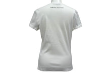 画像をギャラリービューアに読み込む, DOLCE &amp; GABBANA ドルチェ＆ガッバーナ LIMITED EDITION ラインストーンDGロゴ 半袖Tシャツ ブラジル国旗 ホワイト サイズ42 美品 中古 4b000264