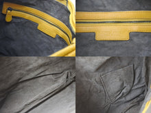 画像をギャラリービューアに読み込む, BOTTEGA VENETA ボッテガ ヴェネタ イントレチャート ホーボーバッグ ワンショルダーバッグ レザー イエロー 美品 中古 4b000283