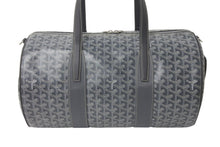 画像をギャラリービューアに読み込む, 新品同様 GOYARD ゴヤール バレル40 スポーツバッグ ボストンバッグ BARREL040TY01CL03P PVC レザー グレー シルバー金具 中古 4b000291