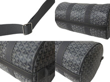 画像をギャラリービューアに読み込む, 新品同様 GOYARD ゴヤール バレル40 スポーツバッグ ボストンバッグ BARREL040TY01CL03P PVC レザー グレー シルバー金具 中古 4b000291