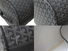 画像をギャラリービューアに読み込む, 新品同様 GOYARD ゴヤール バレル40 スポーツバッグ ボストンバッグ BARREL040TY01CL03P PVC レザー グレー シルバー金具 中古 4b000291