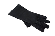 画像をギャラリービューアに読み込む, 新品同様 Rick Owens リックオウエンス 24FW ポータービル ランウェイ レザー グローブ 手袋 ブラック ラムスキン シルク 9 1/2 RR02D6451 中古 4b000340