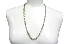 画像をギャラリービューアに読み込む, TIFFANY&amp;Co. ティファニー メイカーズ ネックレス 重量約66.1g 全長約61.5cm Ag925/Au750刻印 1837コレクション 美品 中古 4b000424