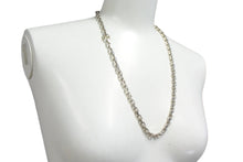 画像をギャラリービューアに読み込む, TIFFANY&amp;Co. ティファニー メイカーズ ネックレス 重量約66.1g 全長約61.5cm Ag925/Au750刻印 1837コレクション 美品 中古 4b000424