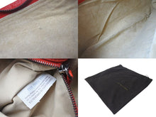 画像をギャラリービューアに読み込む, BOTTEGA VENETA ボッテガヴェネタ イントレチャート ホーボー ワンショルダーバッグ 115653 レザー レッド 美品 中古 4b000470