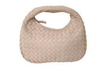 画像をギャラリービューアに読み込む, 極美品 BOTTEGAVENETA ボッテガヴェネタ イントレチャート ホーボー ミニ ハンドバッグ 189227 レザー ピンク ゴールド金具 中古 4b000479