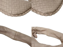 画像をギャラリービューアに読み込む, 極美品 BOTTEGAVENETA ボッテガヴェネタ イントレチャート ホーボー ミニ ハンドバッグ 189227 レザー ピンク ゴールド金具 中古 4b000479