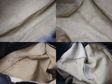 画像をギャラリービューアに読み込む, BOTTEGAVENETA ボッテガヴェネタ イントレチャート ショルダーバック ハンドバッグ 125787 レザー ブラック 美品 中古 4b000512