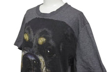 画像をギャラリービューアに読み込む, GIVENCHY ジバンシー 14AW ROTTWEILER ロットワイラー 半袖Tシャツ ドッグ グレー サイズS リカルド・ティッシ 14F 7301 651 美品 中古 4b000546