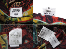 画像をギャラリービューアに読み込む, JEAN PAUL GAULTIER FEMME ジャンポールゴルチェ ファム パワーネット 長袖トップス シアー サイズ40 レッド 美品 中古 4b000547