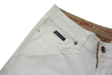 画像をギャラリービューアに読み込む, DOLCE&amp;GABBANA ドルチェ&amp;ガッバーナ D&amp;G COOL クール デニムパンツ コットン エラスタン ホワイト サイズ24 美品 中古 4b000555