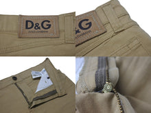 画像をギャラリービューアに読み込む, DOLCE&amp;GABBANA ドルチェアンドガッバーナ デニムニースカート ベージュ コットン レディース 26/40 美品 中古 4b000556