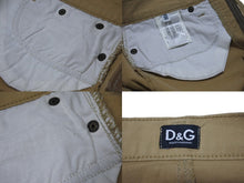 画像をギャラリービューアに読み込む, DOLCE&amp;GABBANA ドルチェアンドガッバーナ デニムニースカート ベージュ コットン レディース 26/40 美品 中古 4b000556