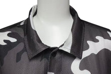 画像をギャラリービューアに読み込む, Supreme シュプリーム 20FW Camo Mesh S/S Shirt カモ メッシュ 半袖シャツ 迷彩 グレー サイズL 美品 中古 4b000583