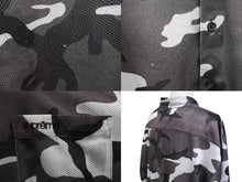 画像をギャラリービューアに読み込む, Supreme シュプリーム 20FW Camo Mesh S/S Shirt カモ メッシュ 半袖シャツ 迷彩 グレー サイズL 美品 中古 4b000583