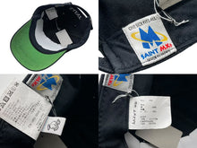 画像をギャラリービューアに読み込む, 新品未使用 SAINT MICHAEL セントマイケル CAP キャップ SM-HR3-0000-077 ブラック コットン サイズ0/S 4b000609