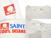 画像をギャラリービューアに読み込む, 新品未使用 SAINT MICHAEL セントマイケル 半袖Ｔシャツ SM-HR3-0000-026 ホワイト コットン サイズL 中古 4b000612