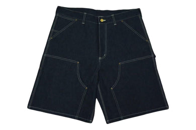 新品未使用 SAINT MICHAEL セントマイケル デニムショーツ SM-HR3-0000-074 インディゴブルー コットン サイズM 中古 4b000613