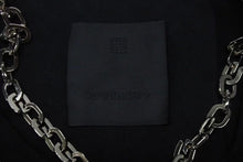 画像をギャラリービューアに読み込む, 極美品 GIVENCHY ジバンシィ チェーンネック クラシックフィット 半袖Tシャツ BM71453Y6B サイズL ブラック シルバー金具 中古 4b000647