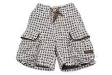 画像をギャラリービューアに読み込む, 新品未使用 KAPITAL キャピタル ファンシーツイード カーゴショートパンツ K2503SP039 サイズ3 フリンジ ホワイト 中古 4b000675