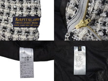 画像をギャラリービューアに読み込む, 新品未使用 KAPITAL キャピタル ファンシーツイード カーゴショートパンツ K2503SP039 サイズ3 フリンジ ホワイト 中古 4b000675