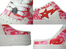 画像をギャラリービューアに読み込む, 新品未使用 A BATHING APE アベイシングエイプ スニーカー BAPE × KIDSUPER BAPE STA CLOG ベイプ サイズ8 ピンク 中古 4b000678