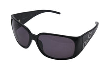 画像をギャラリービューアに読み込む, DOLCE&amp;GABBANA ドルチェ&amp;ガッバーナ サングラス メガネ 8002 プラスチック ブラック シルバー金具 サイズ64◻︎16 美品 中古 4b000684