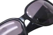 画像をギャラリービューアに読み込む, DOLCE&amp;GABBANA ドルチェ&amp;ガッバーナ サングラス メガネ 8002 プラスチック ブラック シルバー金具 サイズ64◻︎16 美品 中古 4b000684