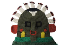 画像をギャラリービューアに読み込む, 新品未使用 KAPITAL キャピタル ウールハンドニット カチーノマスク バラクラバ マルチカラー 民族 中古 4b000695