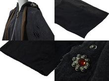 画像をギャラリービューアに読み込む, 新品未使用 KAPITAL キャピタル パーカー スリラー デビルフード ブルゾン K2503LC053 サイズF ブラック コットン 中古 4b000696