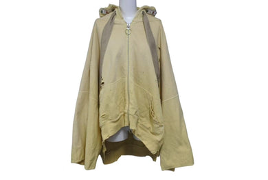 新品未使用 KAPITAL キャピタル パーカー スリラー デビルフード ブルゾン K2503LC053 サイズF イエロー コットン 中古 4b000697