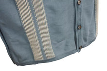 画像をギャラリービューアに読み込む, 新品未使用 KAPITAL キャピタル 14G 綿ニット テネシーアロハポロ 半袖シャツ ブルー系 コットン ナイロン サイズ3 中古 4b000698