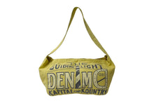 画像をギャラリービューアに読み込む, 新品未使用 KAPITAL キャピタル キャンバス ニュースペーパー ショルダーバッグ イエロー 白ステッチ コットン 中古 4b000699