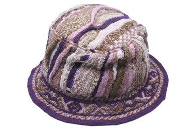 新品未使用 KAPITAL キャピタル 7G ニット GAUDY バケット HAT ハット ピンク FREEサイズ K2409XH516 中古 4b000704